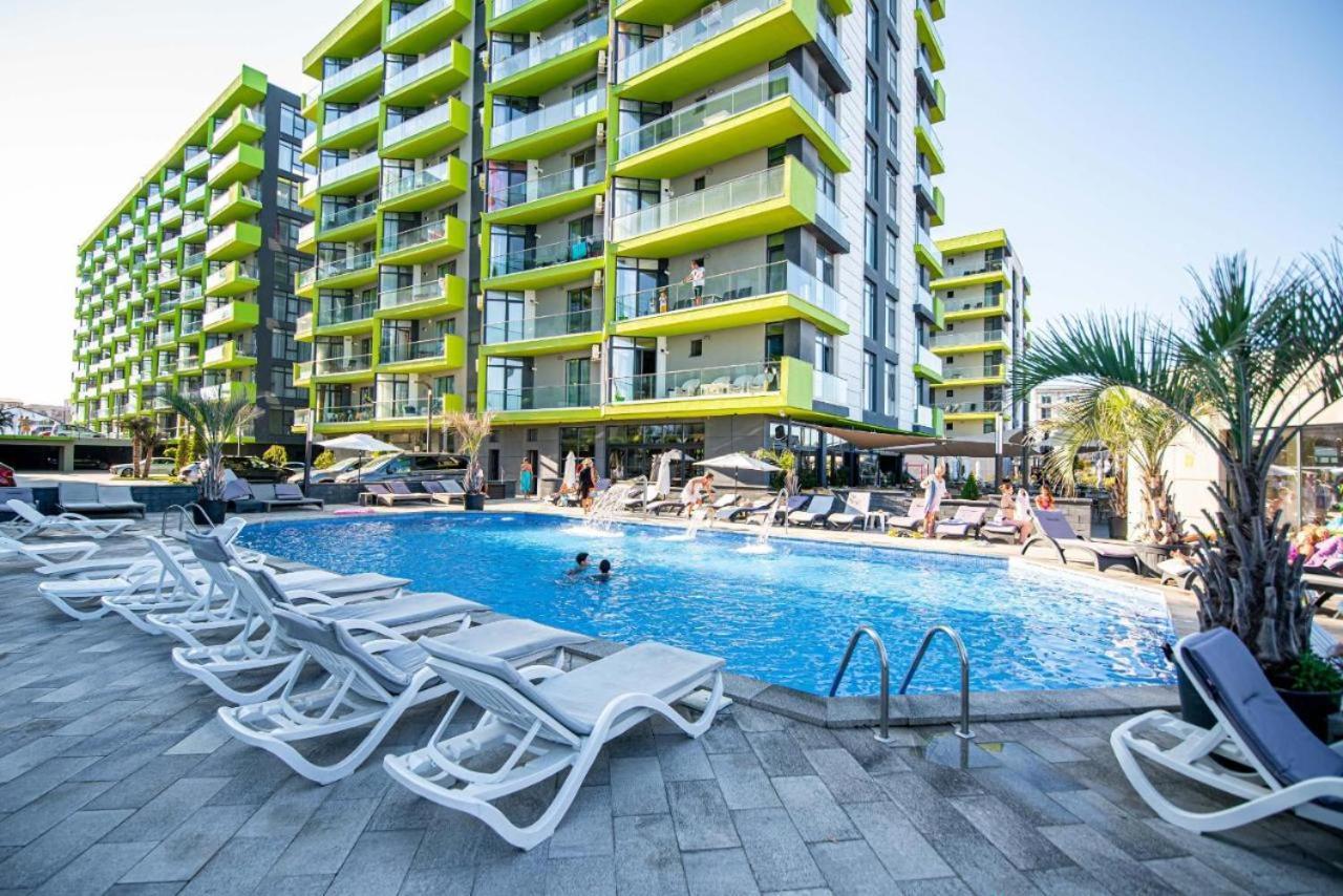 Apartament Katrina - Alezzi Beach - Sea View Năvodari Eksteriør billede